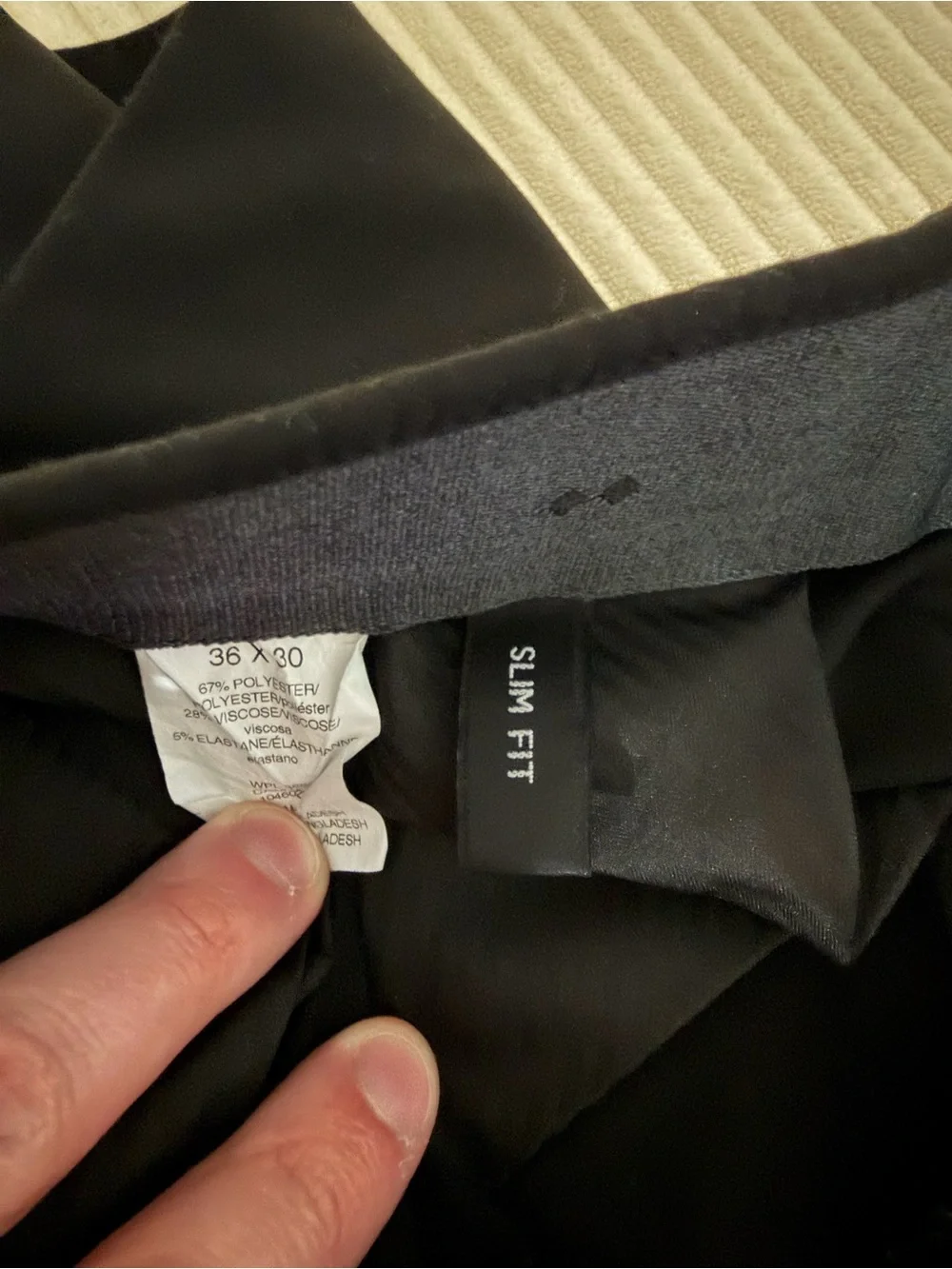 Haggar Black Men's Dress Pants